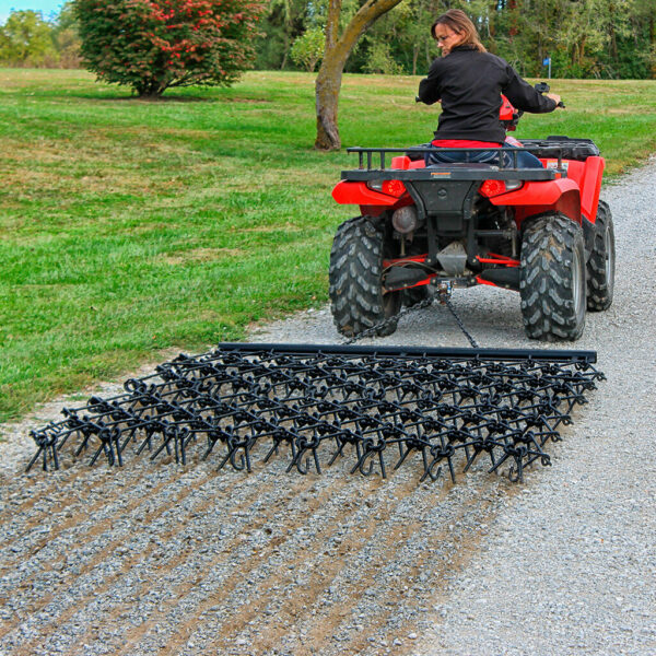 Drag Harrow on Driveway